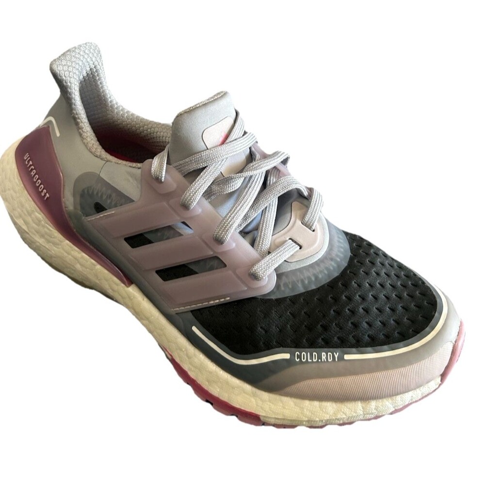 Adidas UltraBoost 21 Cold Rdy Halo Silver Ice Purple Womens 7.5 Sneaker S23908